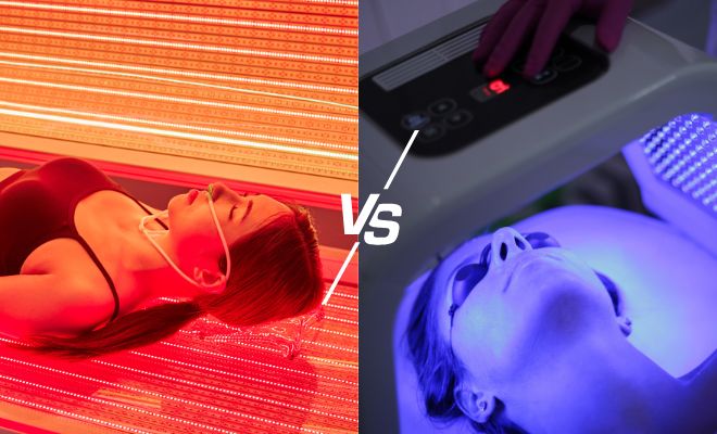 Red Light vs Blue Light Therapy