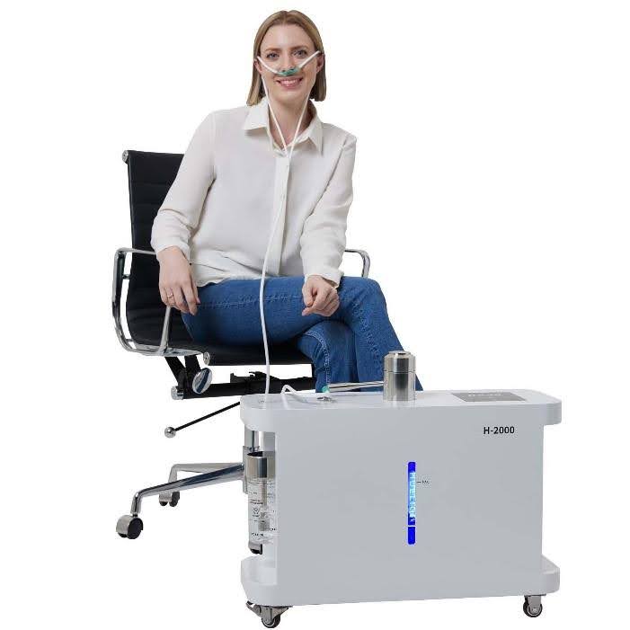 huelight hydrogen inhalation therapy device