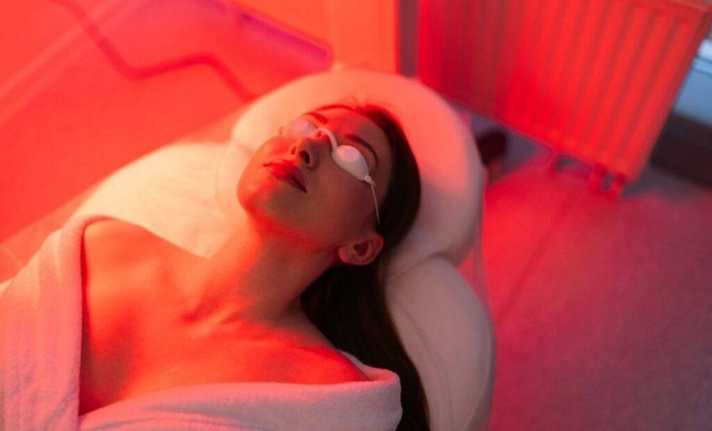 Morning Red Light Therapy