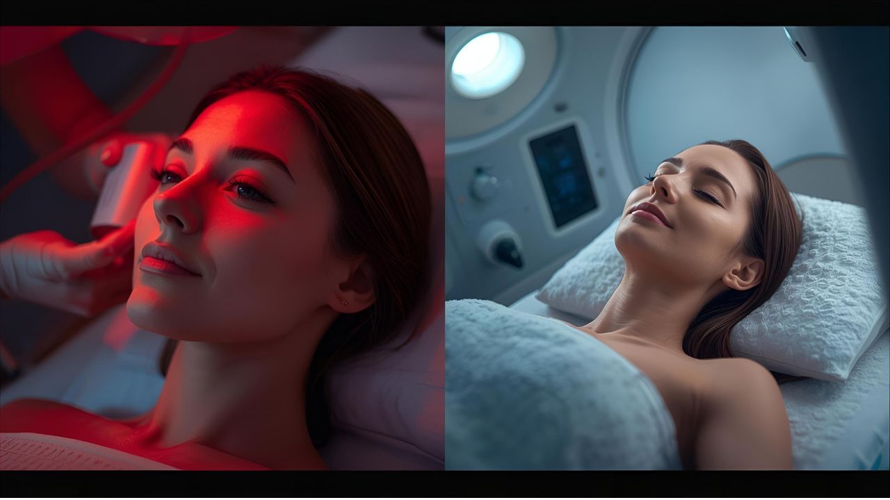 Red Light Therapy vs Hyperbaric Oxygen Therapy