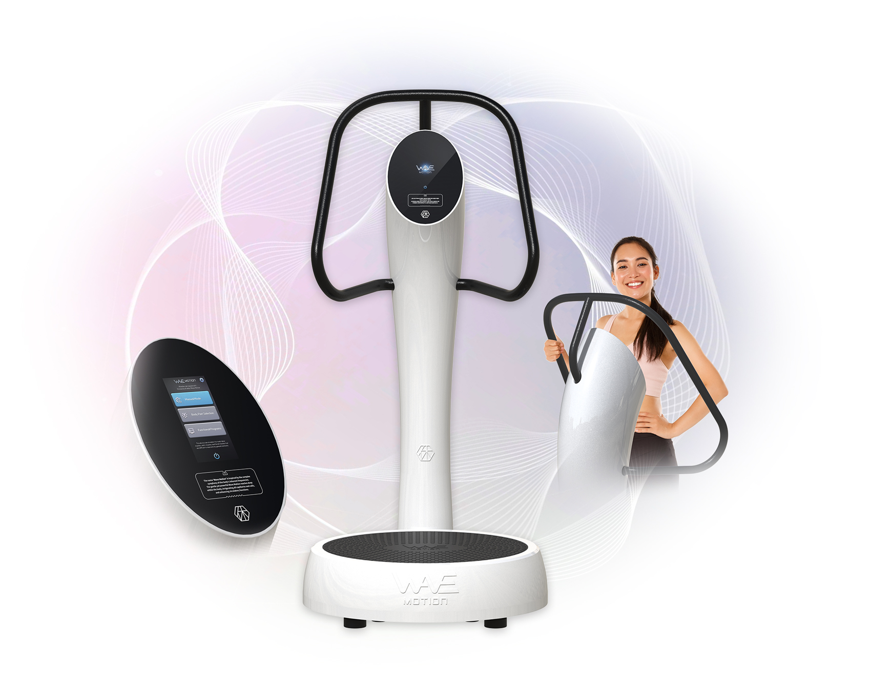 An Ultrasonic & PEMP-integrated exercise equipment for optimal wellness.